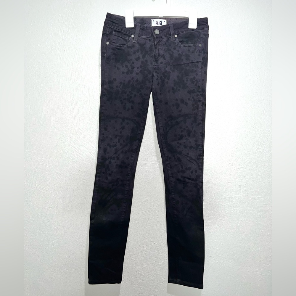 Paige Black Gray Ombre Verdugo Ultra Skinny Jeans